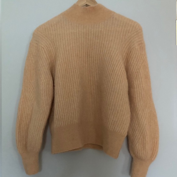 & Other Stories mock neck alpaca wool sweater XS - Picture 4 of 5